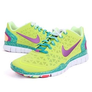 Nike Free TR Fit 2 Breathe – Cyber / Magenta – New Green